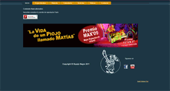 Desktop Screenshot of elespejonegro.com